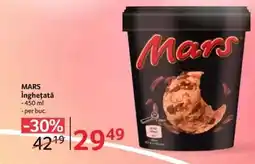 Selgros MARS Înghețată Ofertă