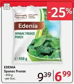 Selgros EDENIA Spanac frunze Ofertă