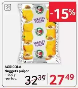Selgros AGRICOLA Nuggets puișor Ofertă