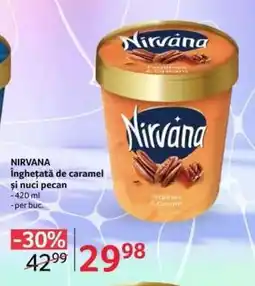 Selgros NIRVANA Înghețată de caramel și nuci pecan Ofertă