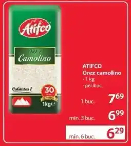 Selgros ATIFCO Orez camolino Ofertă