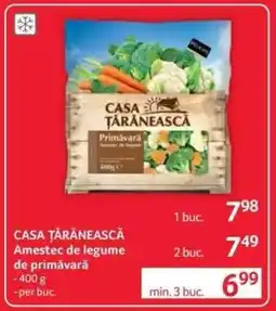 Selgros CASA ȚĂRĂNEASCĂ Amestec de legume de primăvară Ofertă