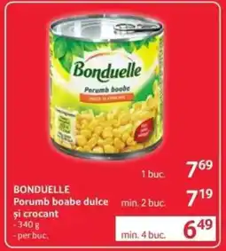 Selgros BONDUELLE Porumb boabe dulce și crocant Ofertă