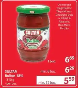 Selgros SULTAN Bulion 18% Ofertă