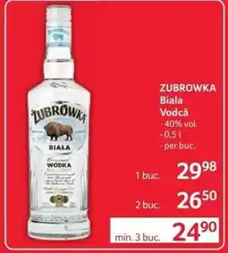 Selgros ZUBROWKA Biala Vodcă Ofertă