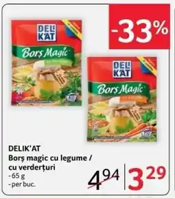 Selgros DELK'AT Borș magic cu legume / cu verdețuri Ofertă