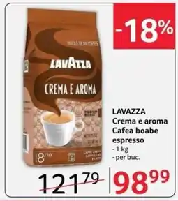 Selgros LAVAZZA Crema e aroma Cafea boabe espresso Ofertă