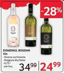 Selgros DOMENIUL BOGDAN Vin Ofertă