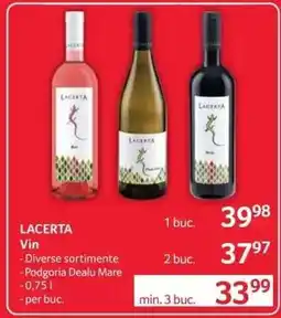 Selgros LACERTA Vin Ofertă