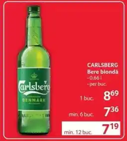 Selgros CARLSBERG Bere blondă Ofertă