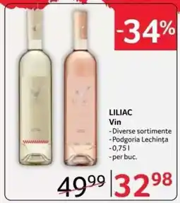 Selgros LILIAC Vin Ofertă