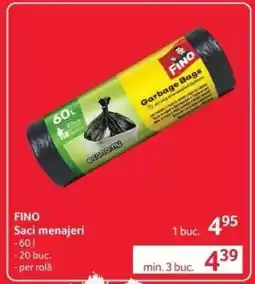 Selgros FINO Saci menajeri Ofertă