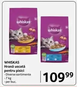 Selgros WHISKAS Hrană uscată pentru pisici Ofertă