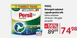 Selgros Persil Detergent automat capsule pentru rufe Ofertă