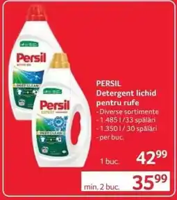 Selgros PERSIL Detergent lichid pentru rufe Ofertă