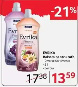 Selgros EVRIKA Balsam pentru rufe Ofertă