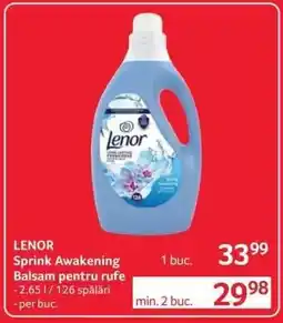 Selgros LENOR Sprink Awakening Balsam pentru rufe Ofertă