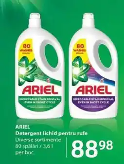 Selgros ARIEL Detergent lichid pentru rufe Ofertă
