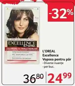 Selgros L'OREAL Excellence Vopsea pentru păr Ofertă