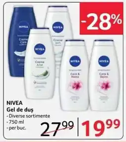 Selgros NIVEA Gel de duş Ofertă