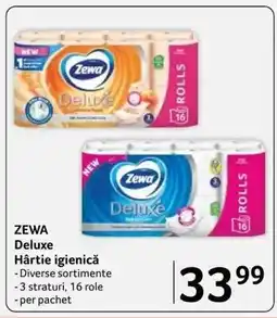 Selgros ZEWA DELUXE Hârtie igienică Ofertă