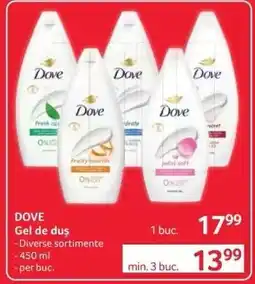 Selgros DOVE Gel de duș Ofertă