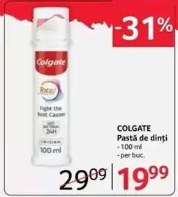 Selgros COLGATE Pastă de dinți Ofertă