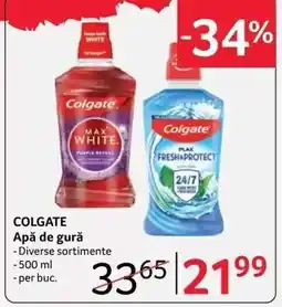 Selgros COLGATE Apă de gură Ofertă