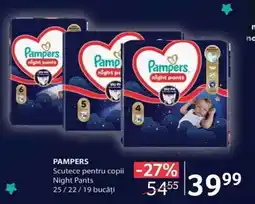 Selgros PAMPERS Ofertă