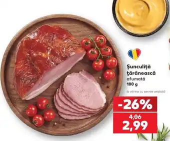 Kaufland Șunculiță țărănească afumată Ofertă