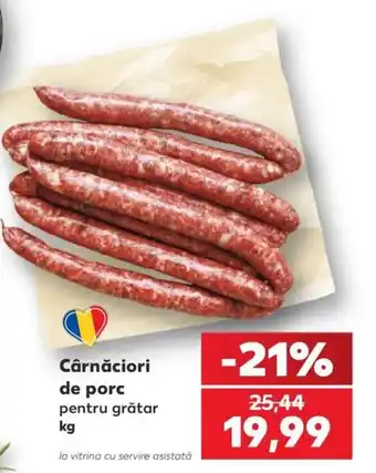 Cârnăciori de porc pentru grătar