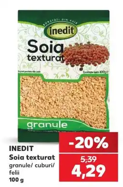 Kaufland Inedit soia texturat granule Ofertă