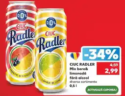 Kaufland Ciuc radler Ofertă