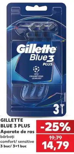 Kaufland Gillette blue 3 plus Ofertă
