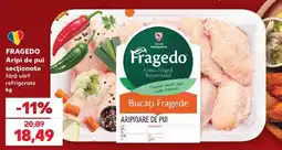 Kaufland Fragedo aripi de pui secționate Ofertă