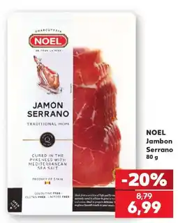 Kaufland Noel jamon serrano Ofertă