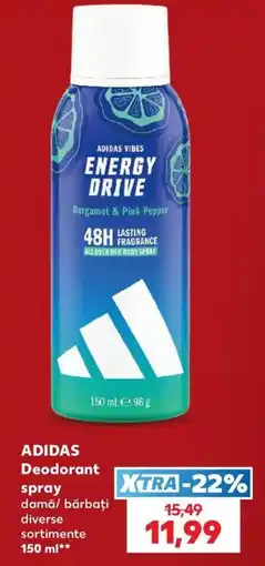 Kaufland Adidas deodorant spray Ofertă