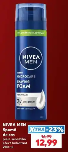 Kaufland Nivea men spumă de ras Ofertă