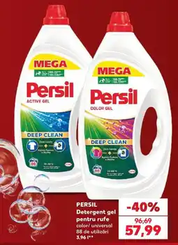 Kaufland Persil detergent gel pentru rufe color/universal Ofertă