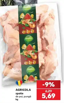 Kaufland Agricola spate de pui Ofertă