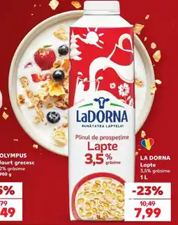 Kaufland LaDorna Lapte Ofertă