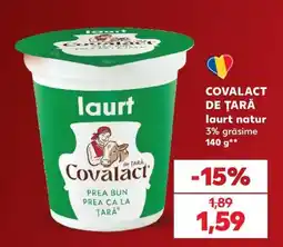 Kaufland Covalact laurt natur Ofertă