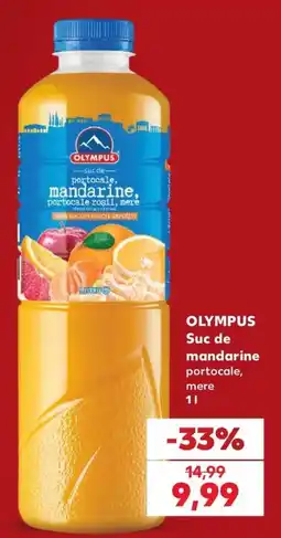 Kaufland Olympus suc de mandarine portocale mere Ofertă