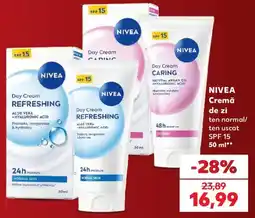 Kaufland Nivea cremă de zi Ofertă