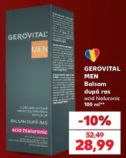 Kaufland Gerovital men balsam după ras Ofertă