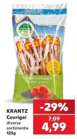 Kaufland Krantz covrigi diverse sortimente Ofertă