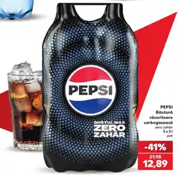Kaufland Pepsi gustul max zero zahăr Ofertă