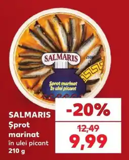 Kaufland Salmaris sprot marinat în ulei picant Ofertă