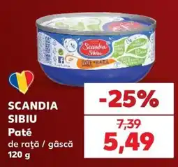 Kaufland Scandia Sibiu Paté de rață / gâscă Ofertă