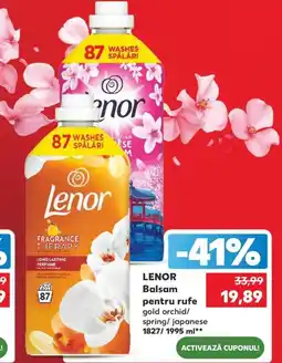 Kaufland Lenor Balsam pentru rufe Ofertă